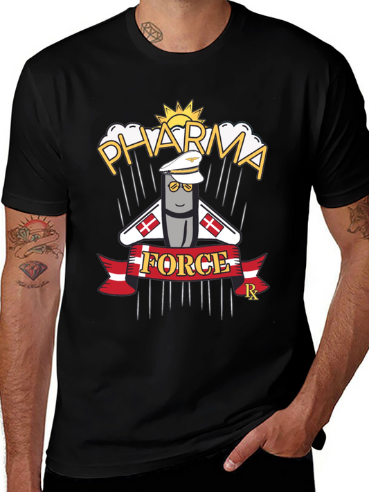 Pharma Force Graphic T-Shirt - Pill Pilot Design