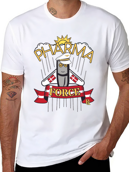 Pharma Force Graphic T-Shirt - Pill Pilot Design