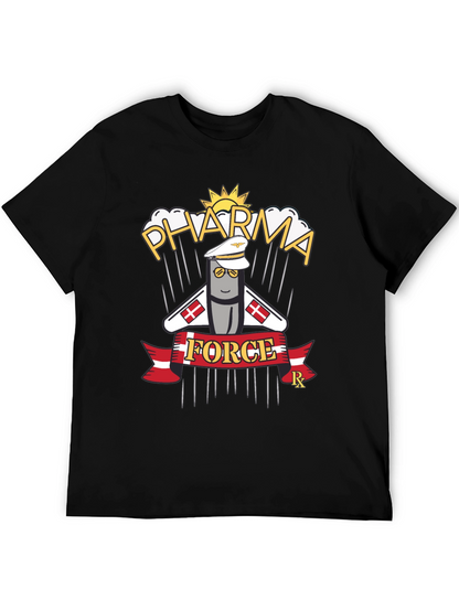 Pharma Force Graphic T-Shirt - Pill Pilot Design
