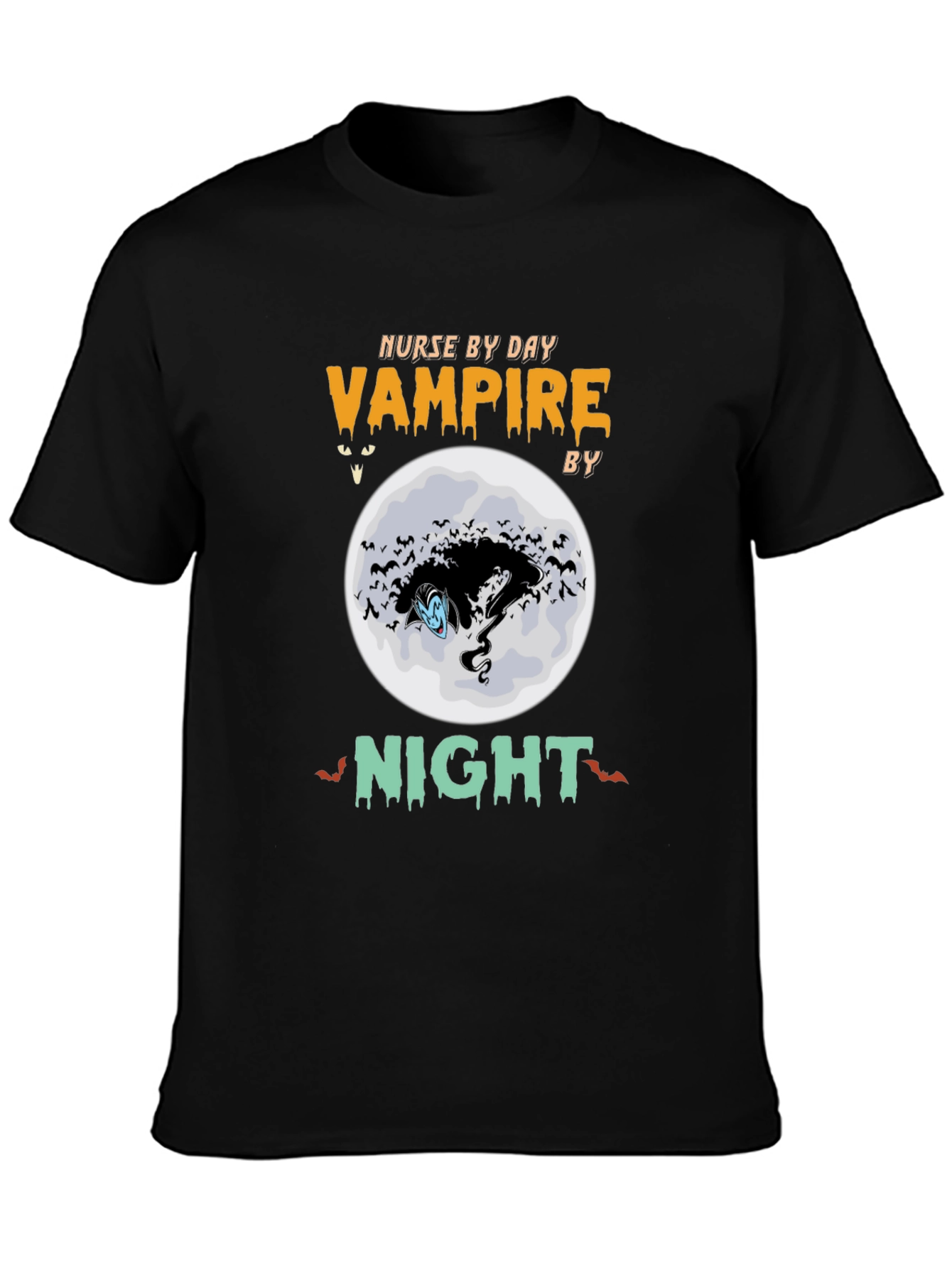 Nurse Vampire T-Shirt - Halloween Apparel