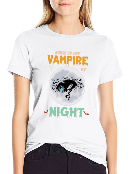 Nurse Vampire T-Shirt - Halloween Apparel