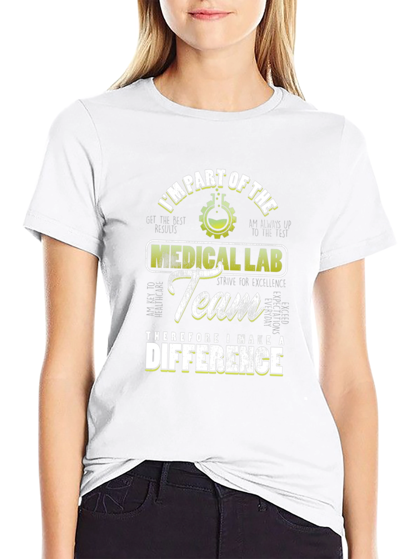 Medical Lab Team T-Shirt: Make a Difference