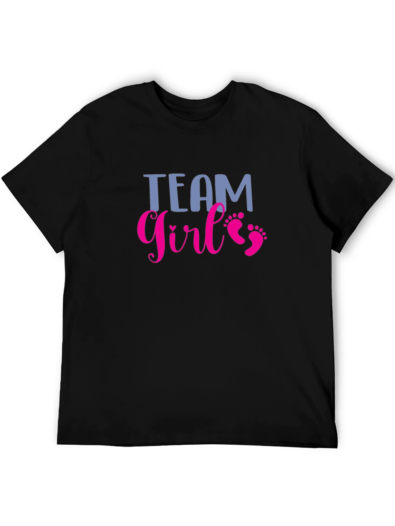 Team Girl T-Shirt - Baby Shower Gender Reveal Tee