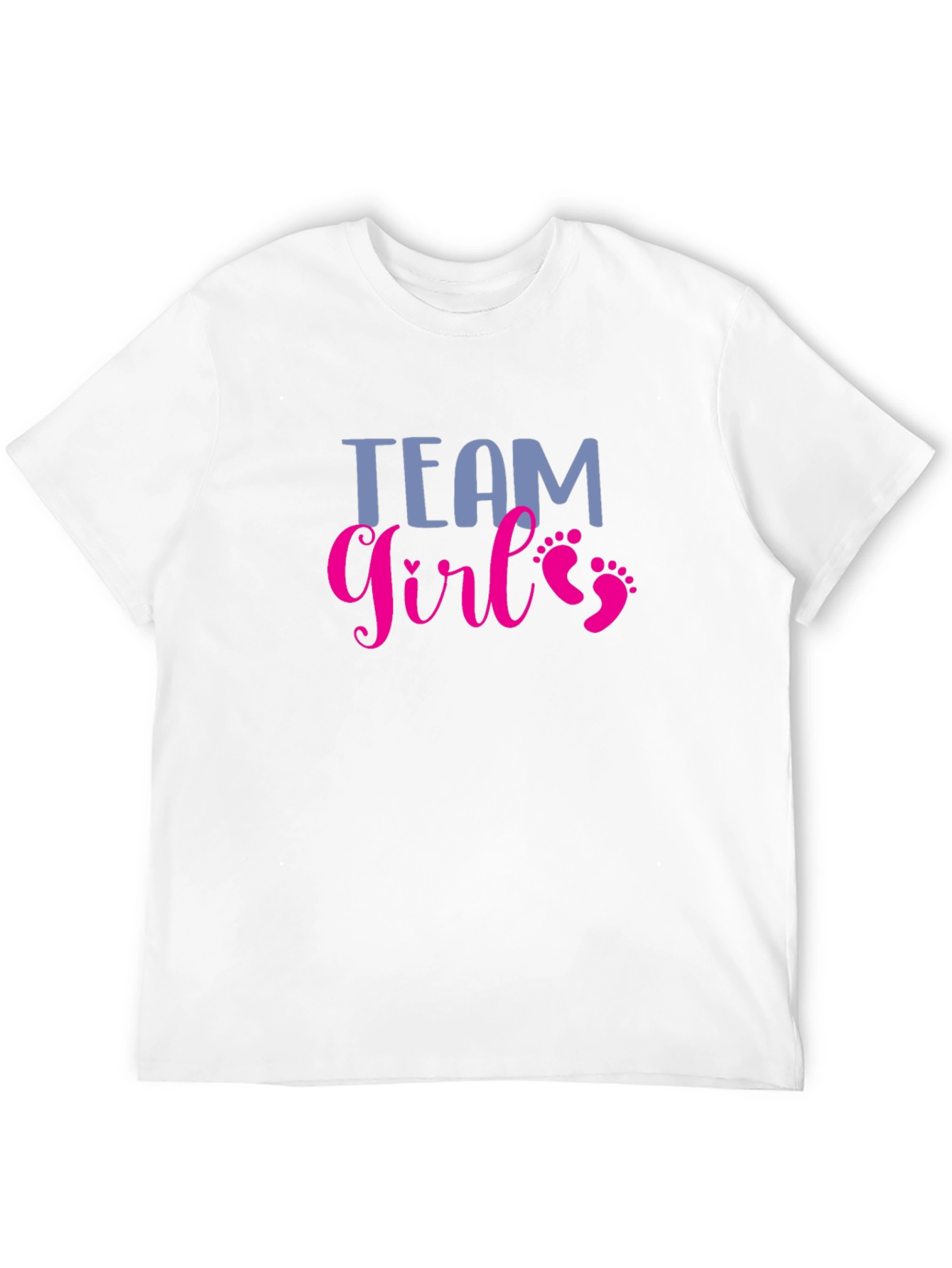 Team Girl T-Shirt - Baby Shower Gender Reveal Tee