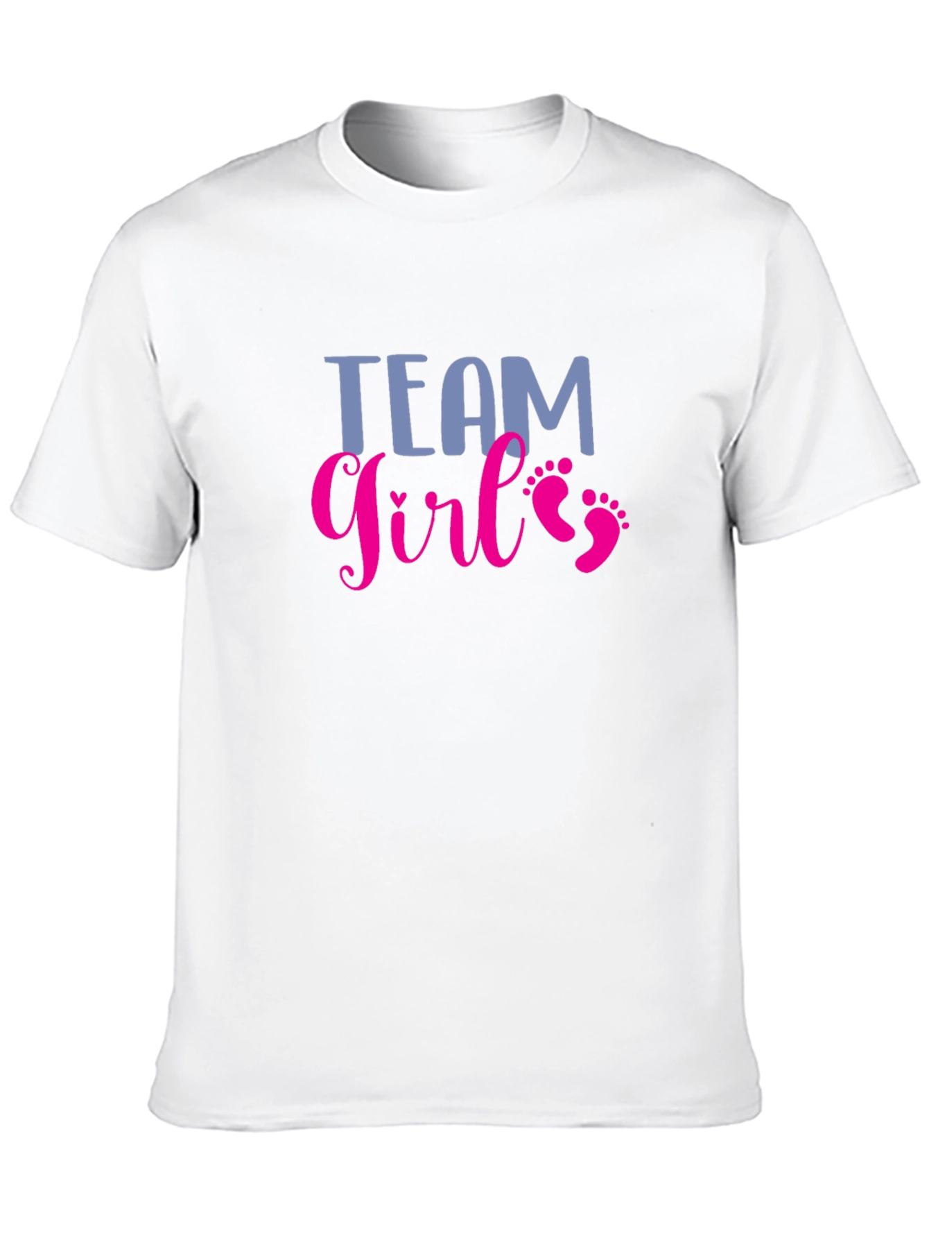 Team Girl T-Shirt - Baby Shower Gender Reveal Tee