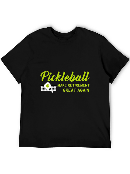 Pickleball Retirement T-Shirt - Funny Sports Tee