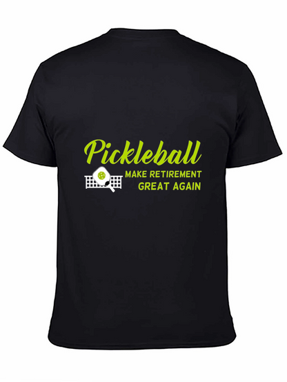 Pickleball Retirement T-Shirt - Funny Sports Tee