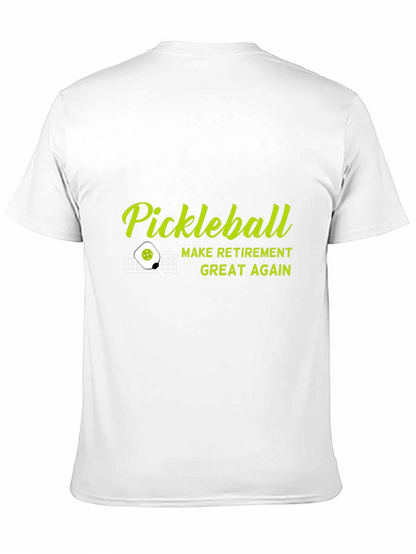 Pickleball Retirement T-Shirt - Funny Sports Tee