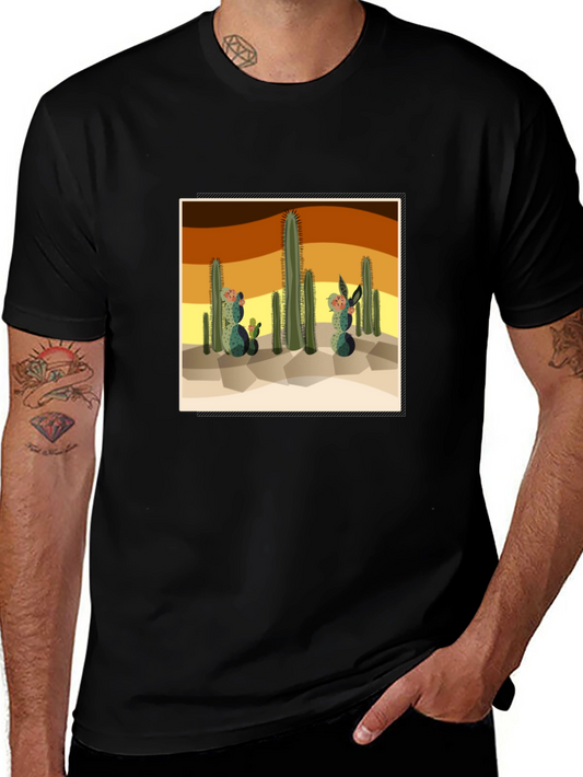 Cactus Desert Graphic Tee - Unisex Short Sleeve