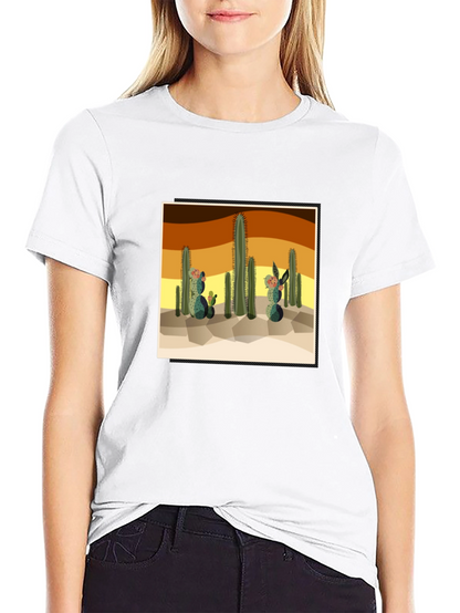 Cactus Desert Graphic Tee - Unisex Short Sleeve