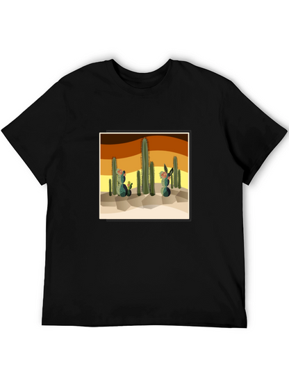 Cactus Desert Graphic Tee - Unisex Short Sleeve