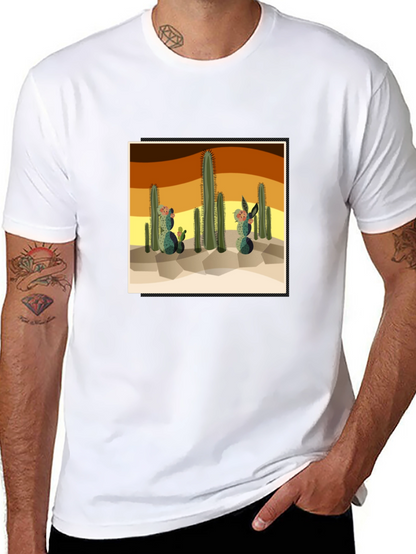 Cactus Desert Graphic Tee - Unisex Short Sleeve