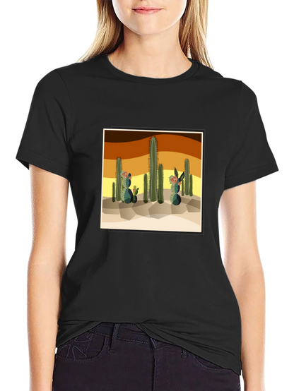 Cactus Desert Graphic Tee - Unisex Short Sleeve