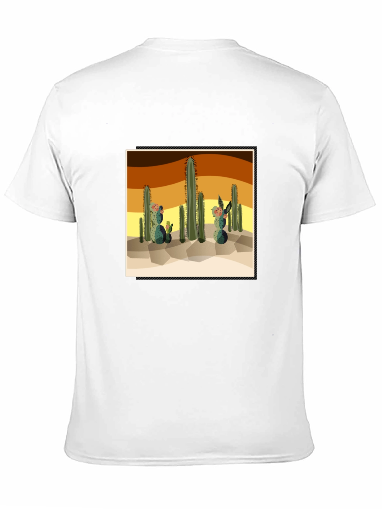 Cactus Desert Graphic Tee - Unisex Short Sleeve