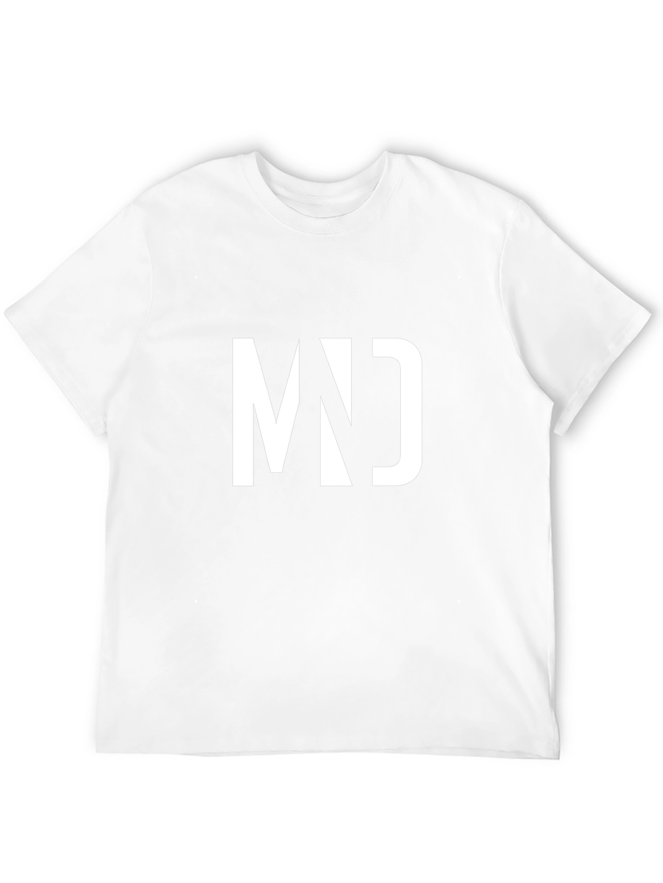 Modern MD Graphic Black T-Shirt for Men
