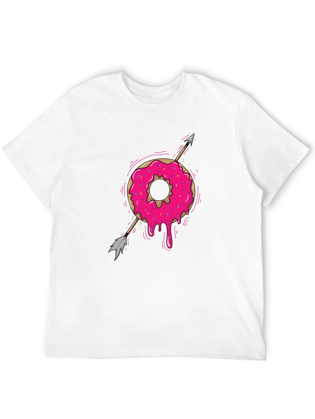Donut Arrow T-Shirt - Sweet Graphic Tee