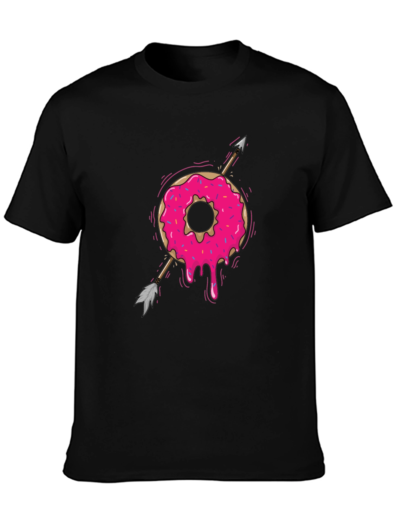 Donut Arrow T-Shirt - Sweet Graphic Tee