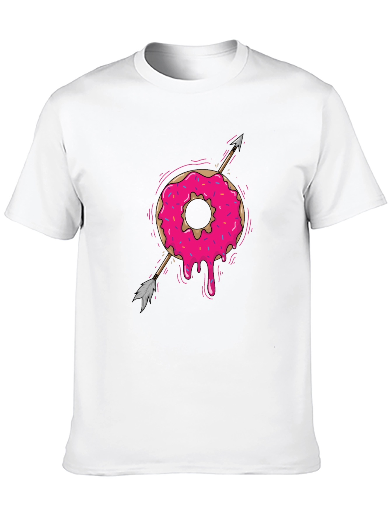 Donut Arrow T-Shirt - Sweet Graphic Tee