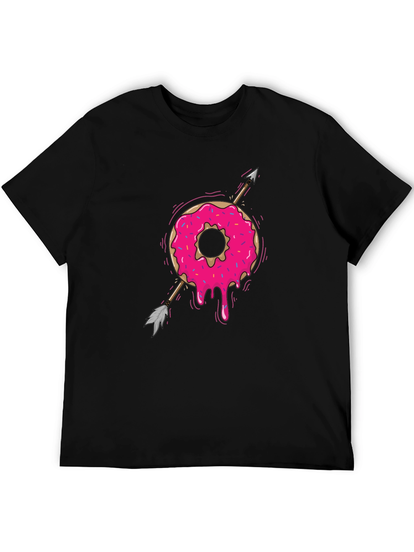 Donut Arrow T-Shirt - Sweet Graphic Tee