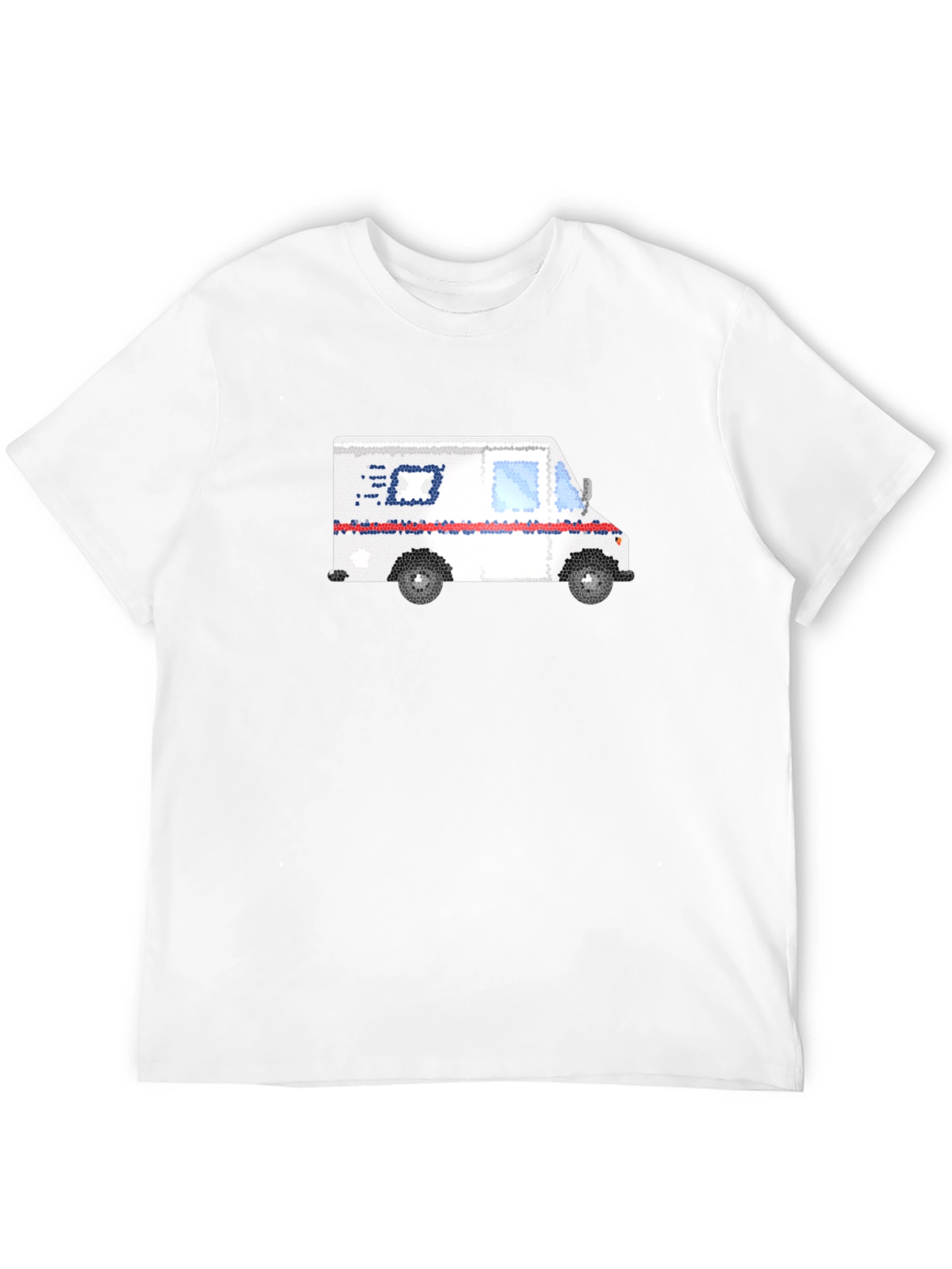 USPS Truck Graphic Tee - Black