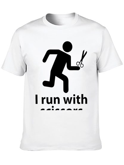 I Run With Scissors Graphic T-Shirt