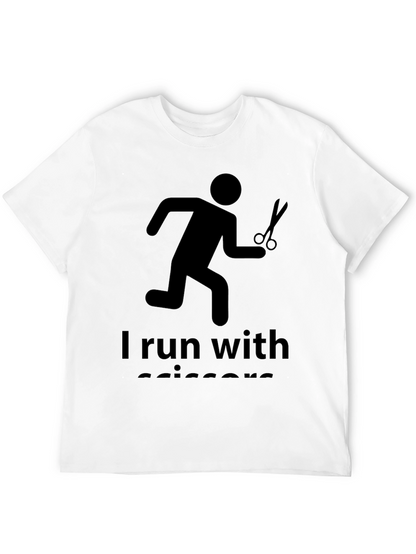 I Run With Scissors Graphic T-Shirt