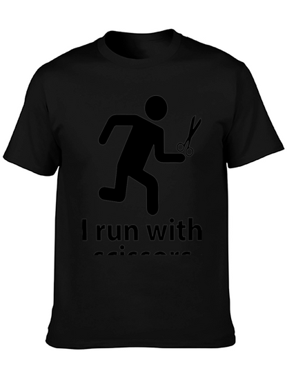 I Run With Scissors Graphic T-Shirt