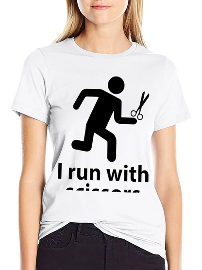 I Run With Scissors Graphic T-Shirt