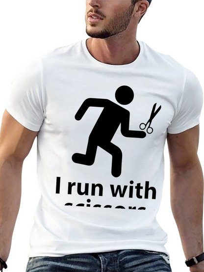 I Run With Scissors Graphic T-Shirt