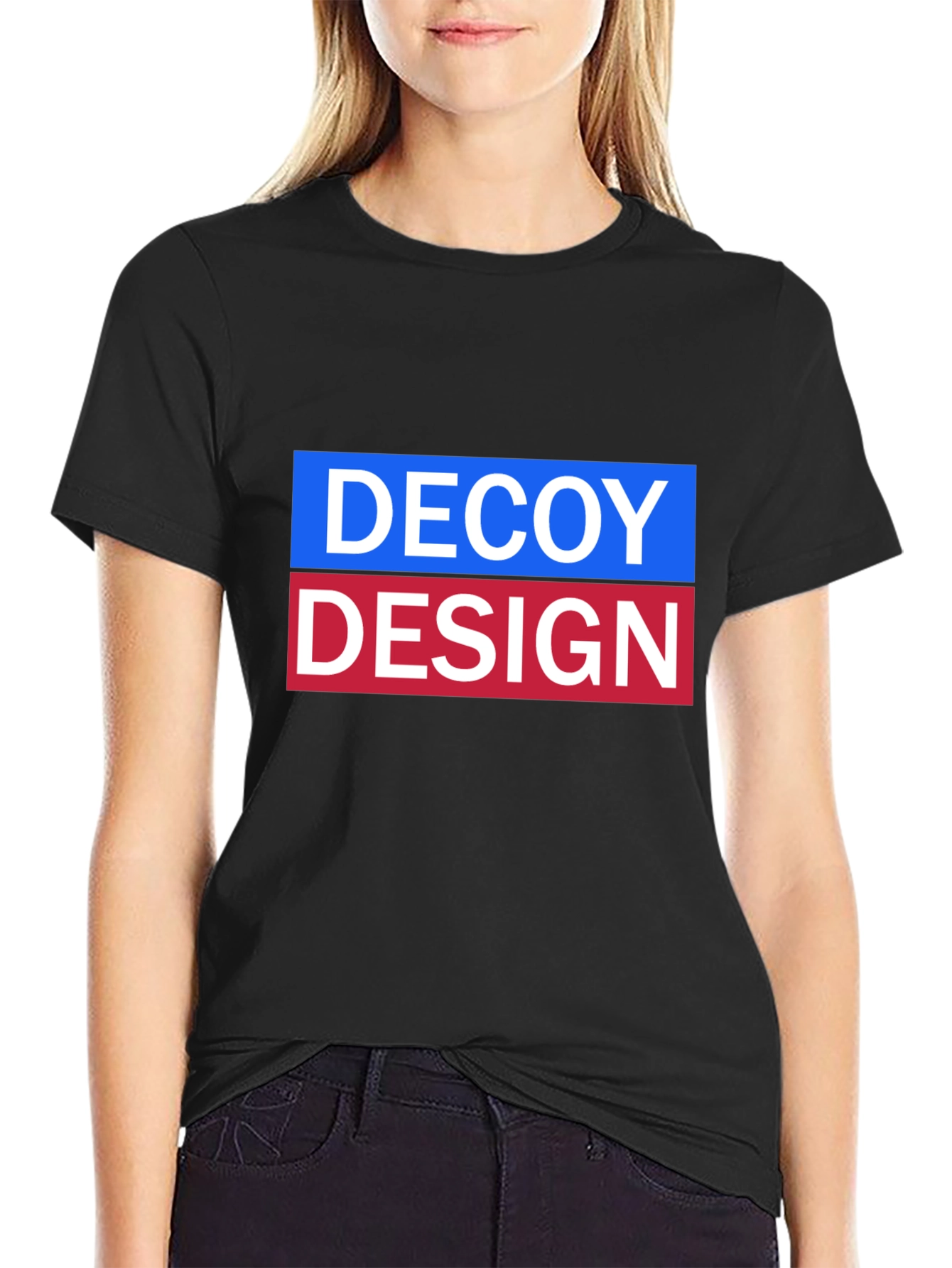 Decoy Design Graphic T-Shirt