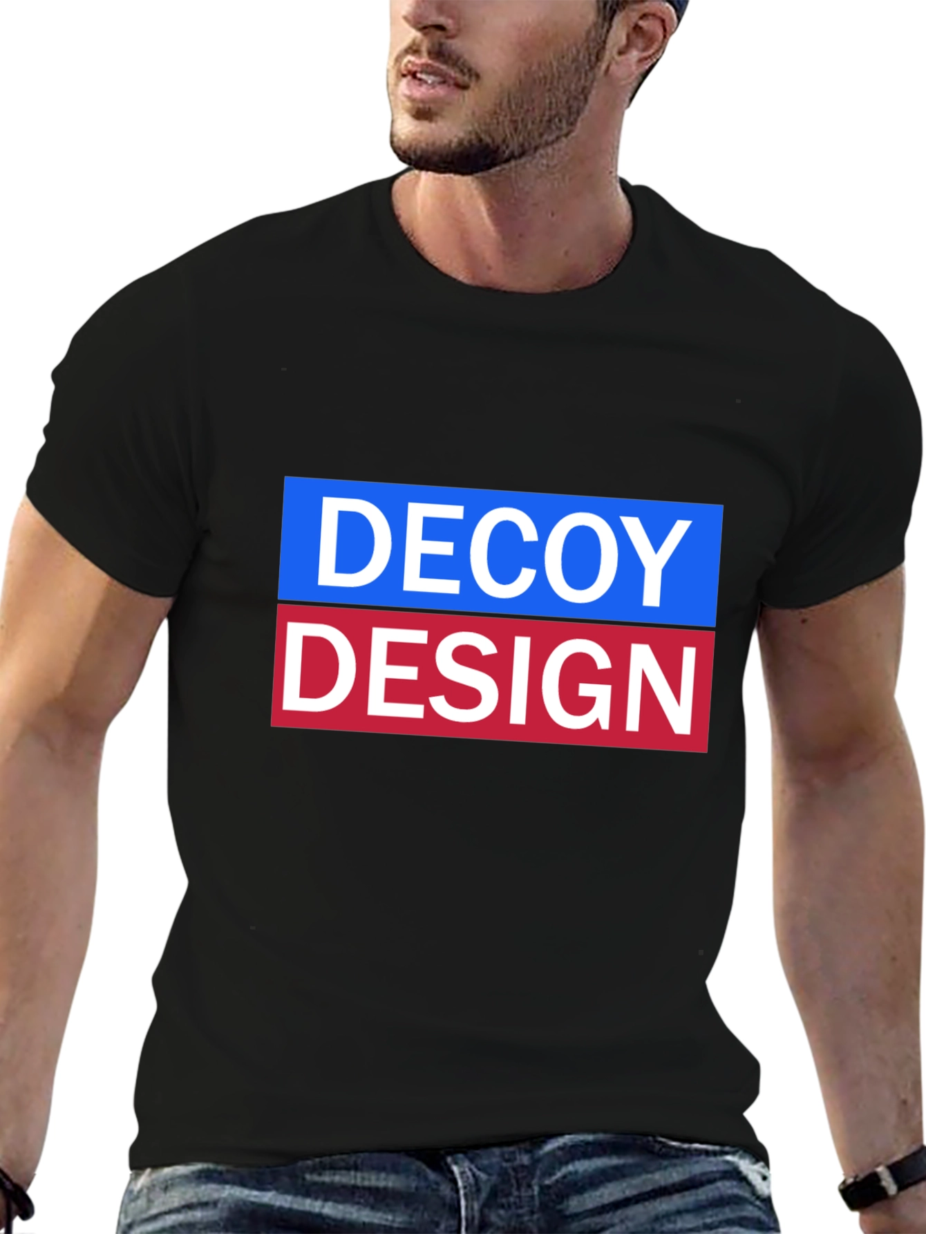 Decoy Design Graphic T-Shirt