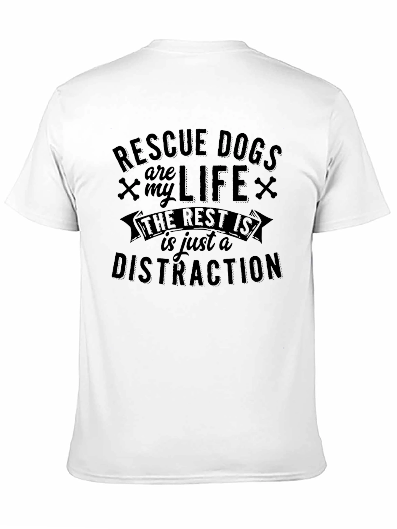Rescue Dogs Are My Life T-Shirt
