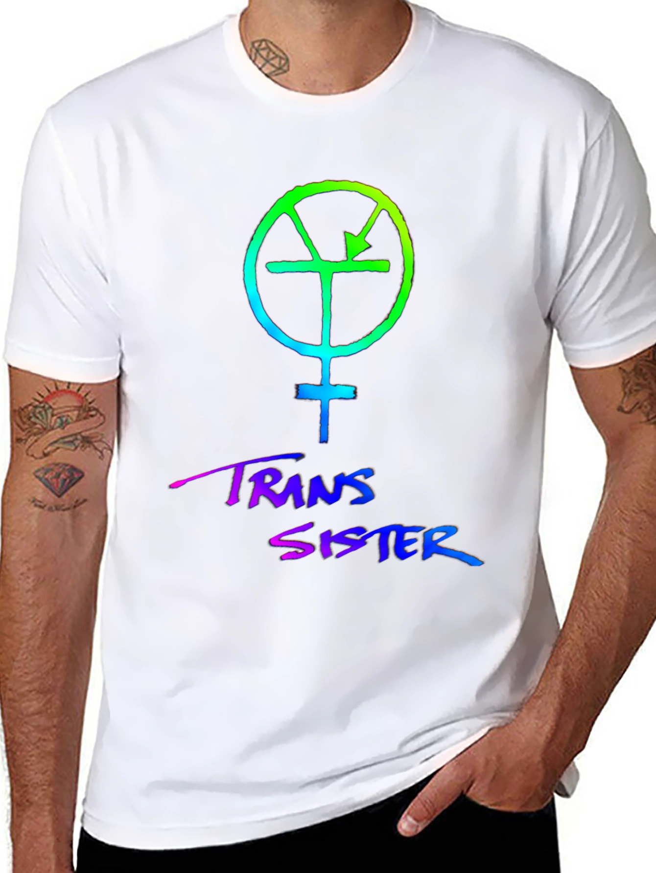 Trans Sister Graphic Tee - Pride Apparel