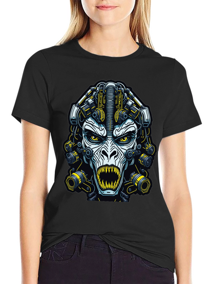 Cyberpunk Ape Graphic T-Shirt
