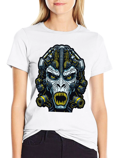 Cyberpunk Ape Graphic T-Shirt