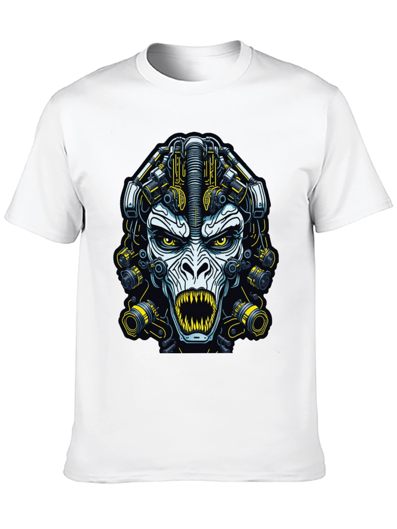 Cyberpunk Ape Graphic T-Shirt