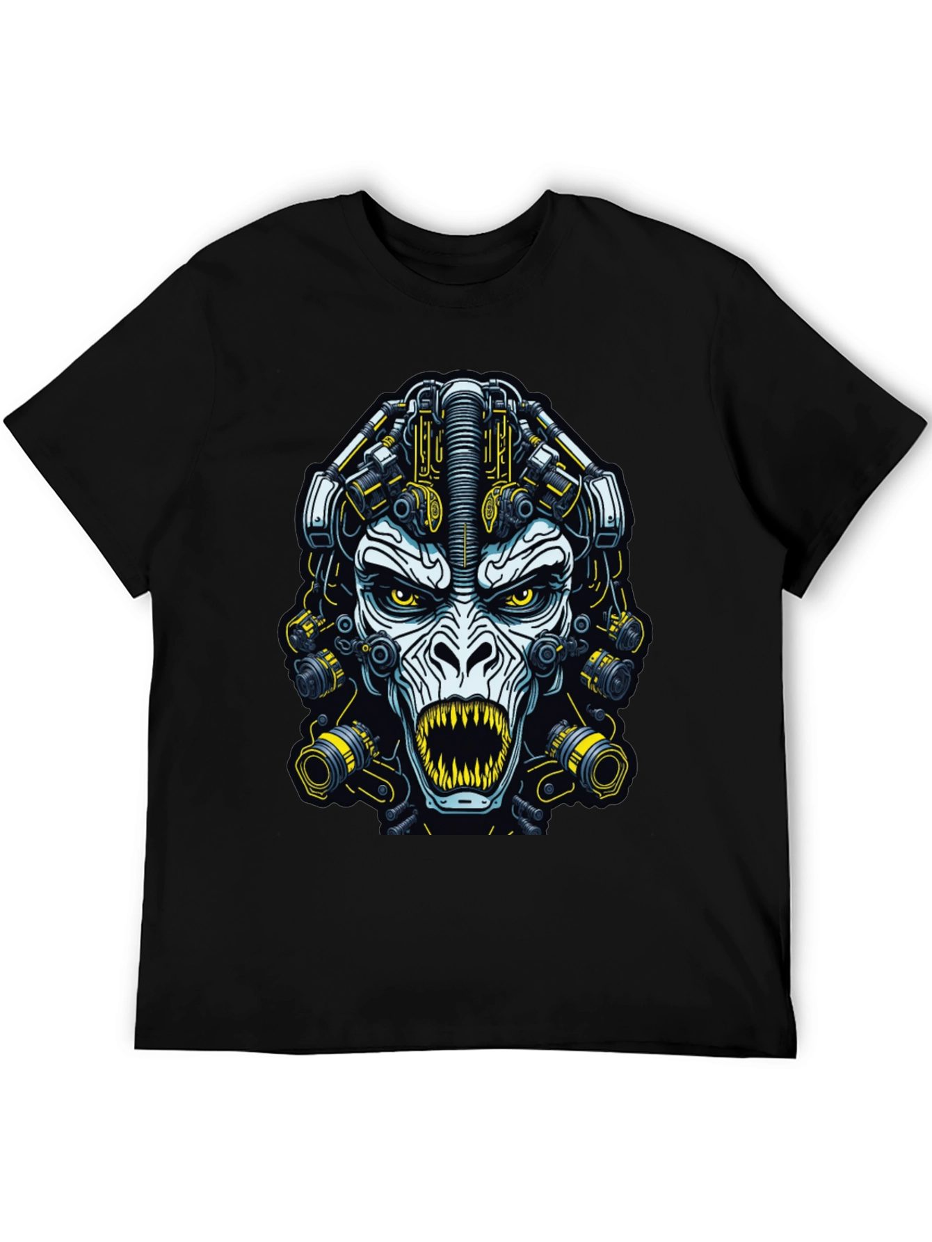 Cyberpunk Ape Graphic T-Shirt