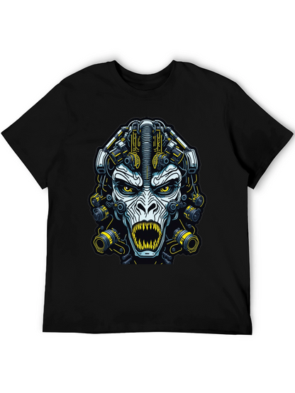 Cyberpunk Ape Graphic T-Shirt