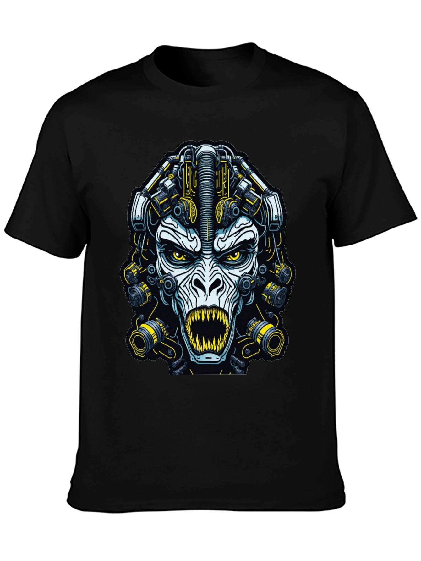 Cyberpunk Ape Graphic T-Shirt