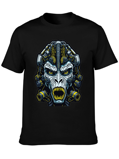 Cyberpunk Ape Graphic T-Shirt