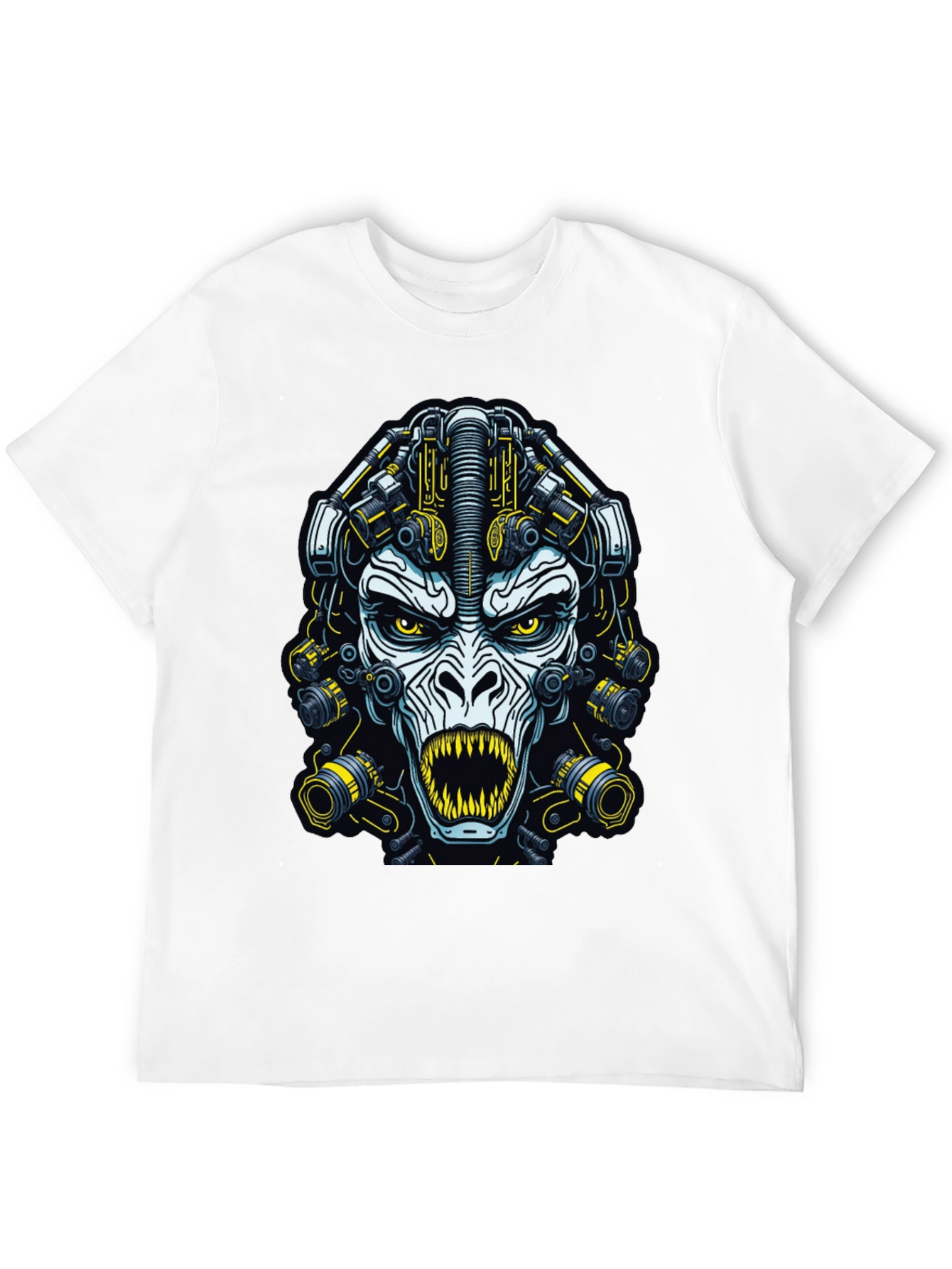 Cyberpunk Ape Graphic T-Shirt