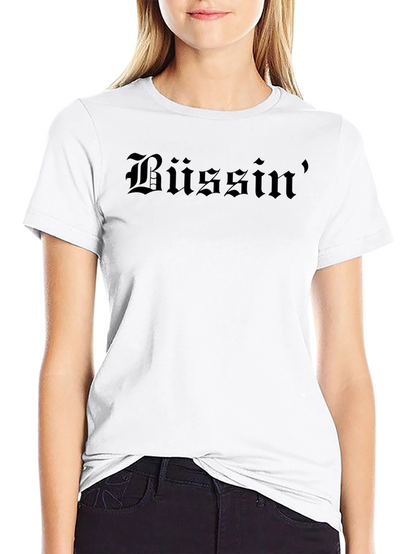 Mens Black Biissin Graphic T-Shirt