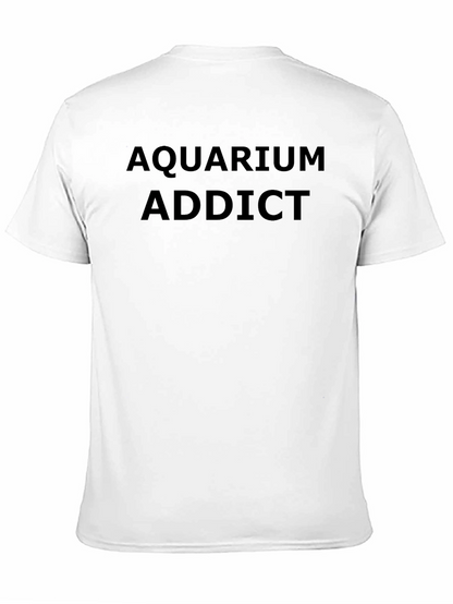Aquarium Addict T-Shirt - Black Crew Neck Tee