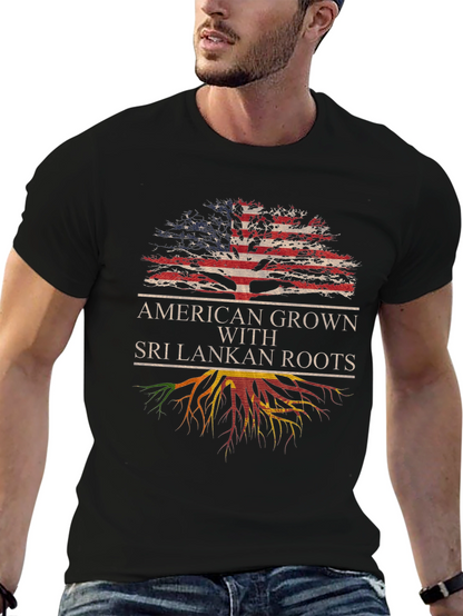 American Grown with Sri Lankan Roots T-Shirt