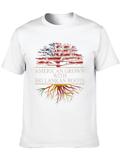 American Grown with Sri Lankan Roots T-Shirt