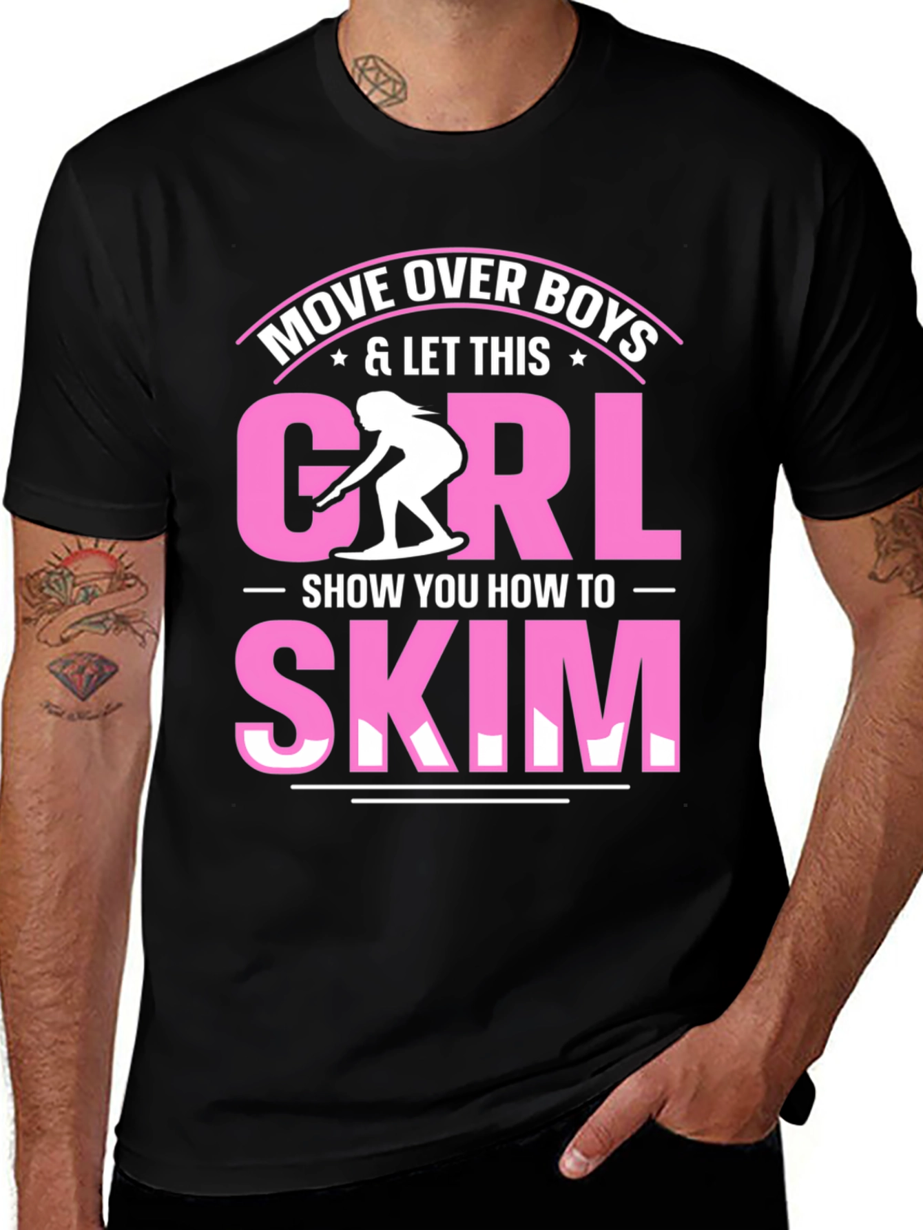Move Over Boys Skim T-Shirt
