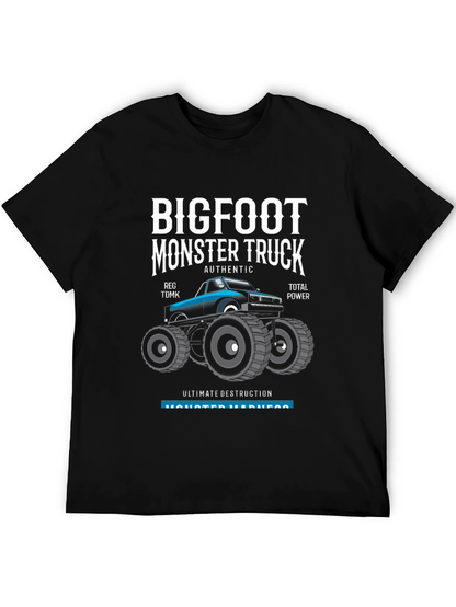 Bigfoot Monster Truck Graphic T-Shirt