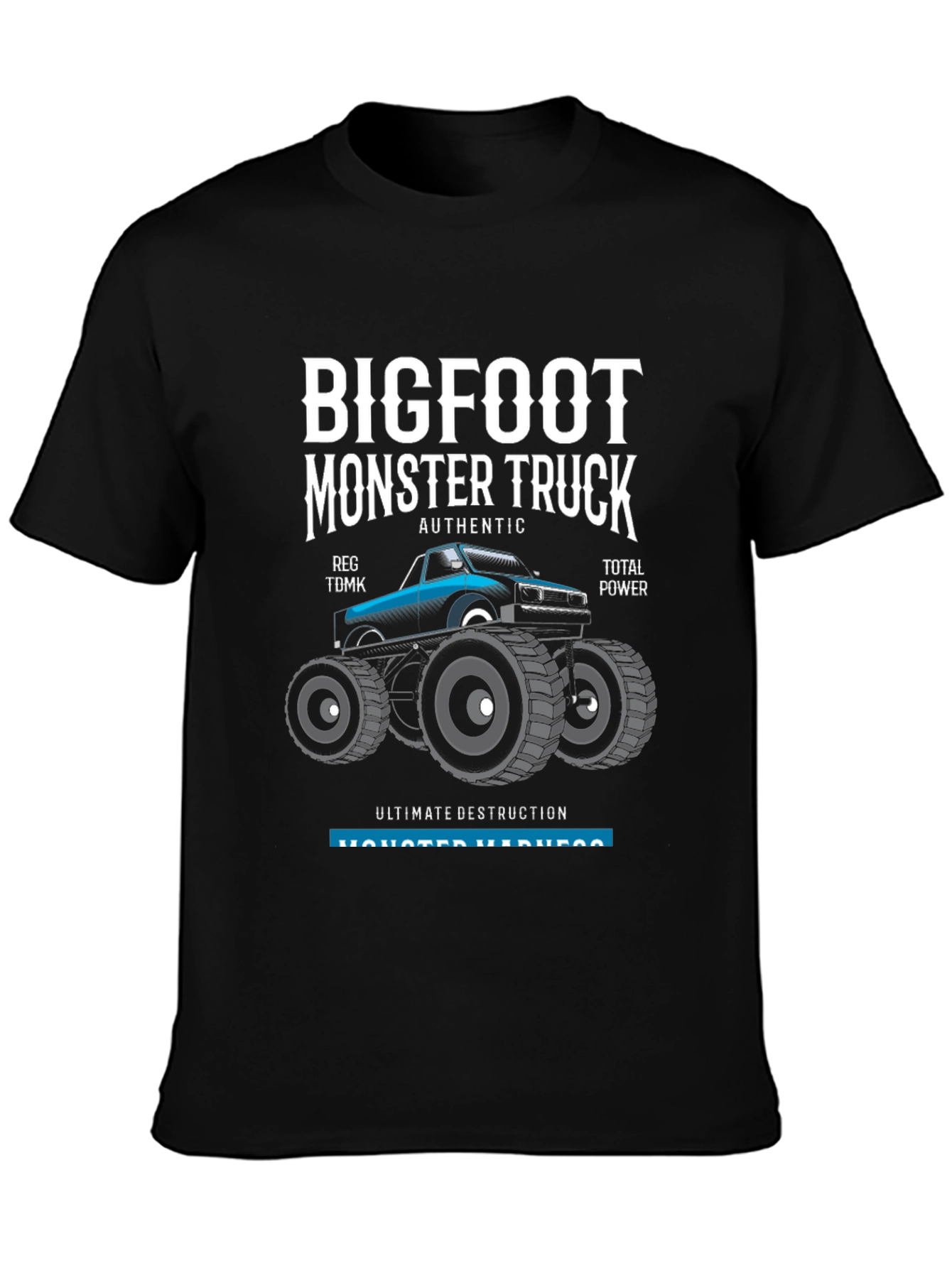 Bigfoot Monster Truck Graphic T-Shirt