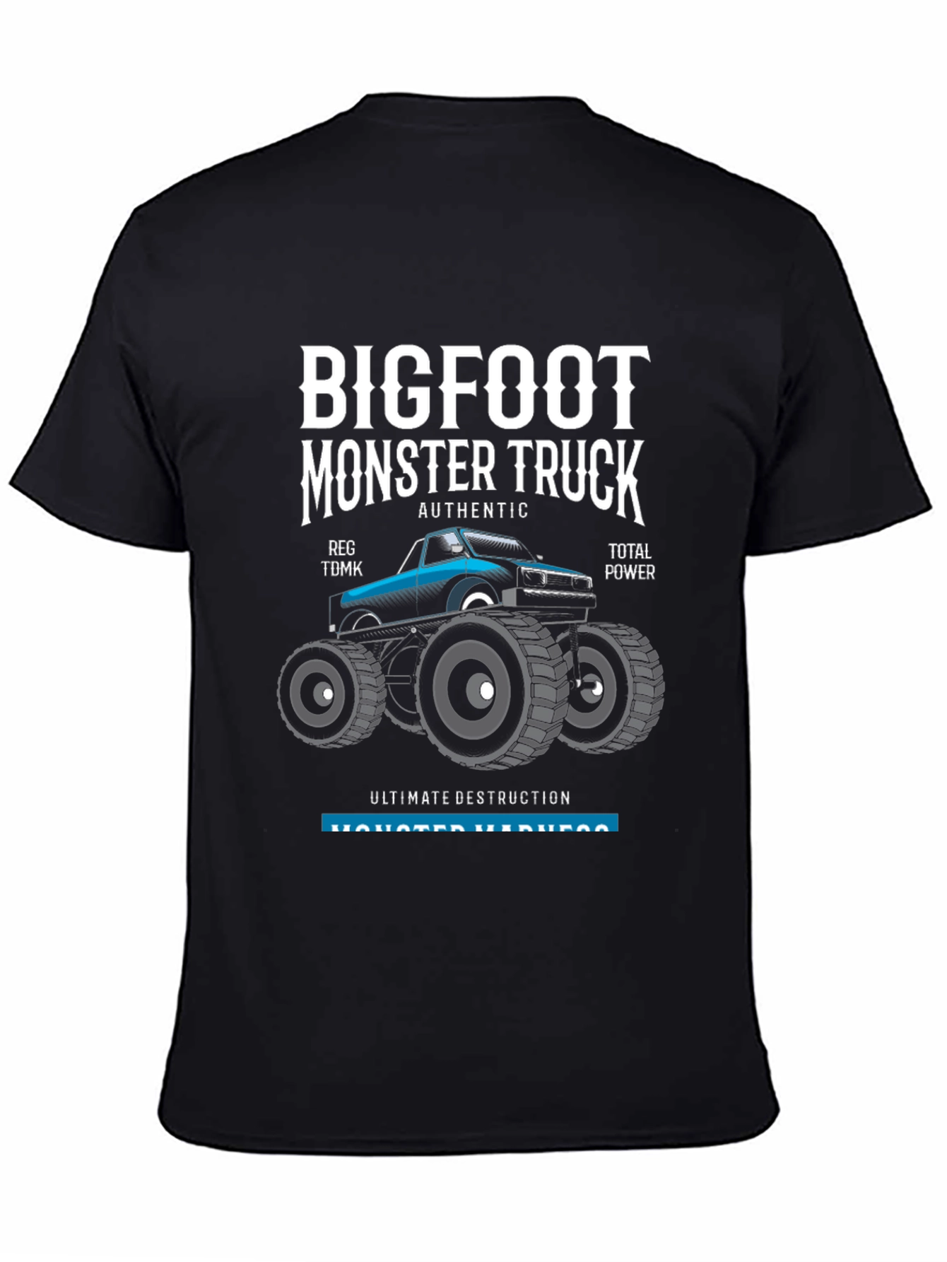 Bigfoot Monster Truck Graphic T-Shirt