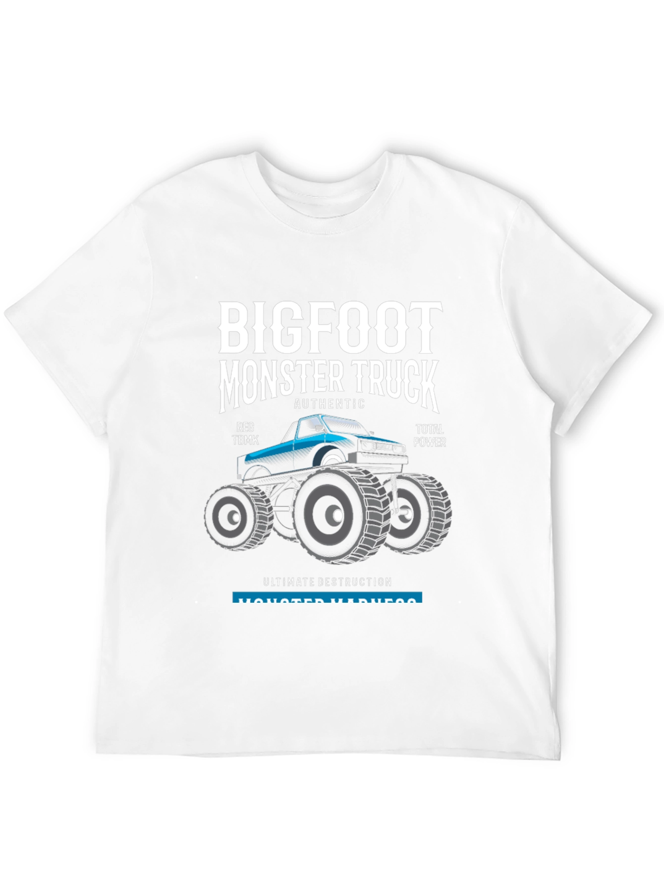 Bigfoot Monster Truck Graphic T-Shirt